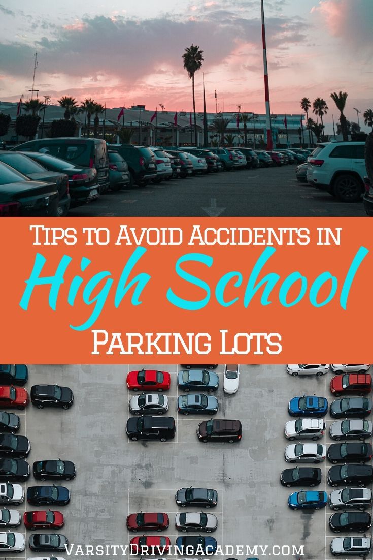 The best tips to avoid accidents in high school parking lots will not only teach you something but protect you in among so many new drivers.