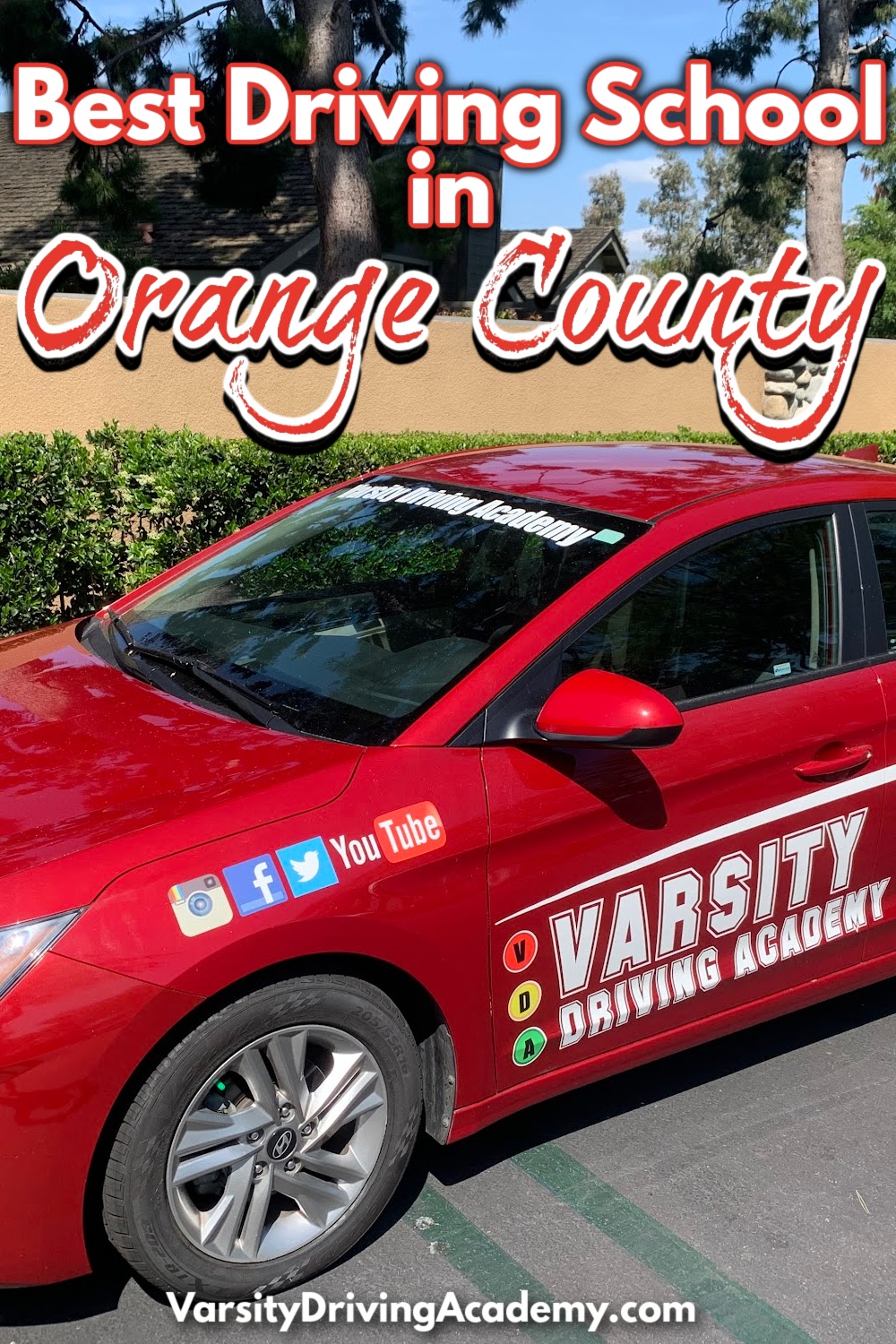 There are many factors that go into being the best driving school in Orange County and Varsity Driving Academy has them all.