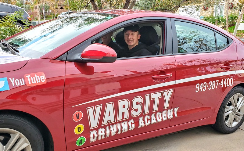 San Clemente Behind the Wheel Test Tips and Tricks Student Prepping for Practice