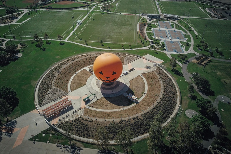 5 Free Things For Teens To Do In Irvine View of Great Park in Irvine During Halloween