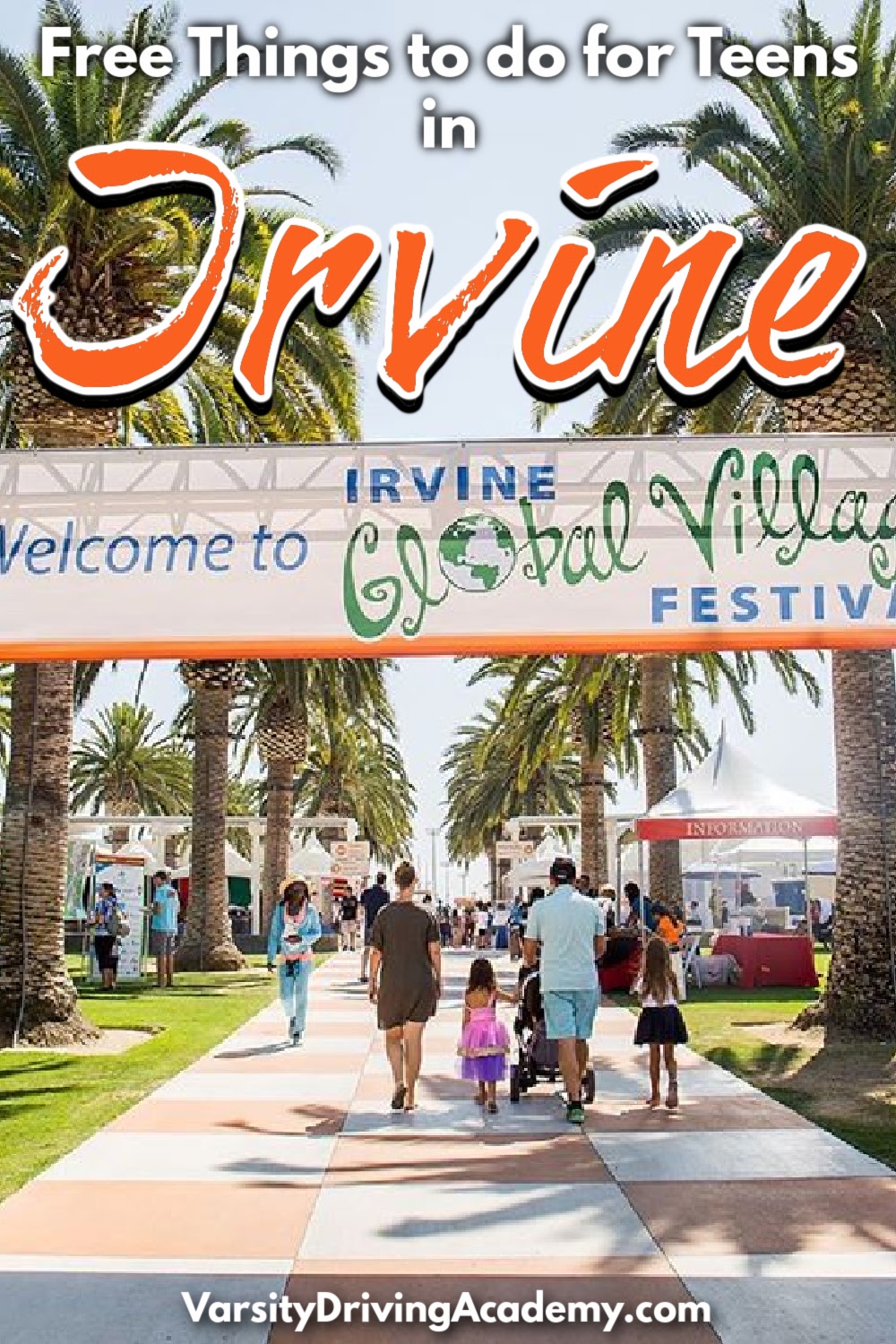 Irvine California Map