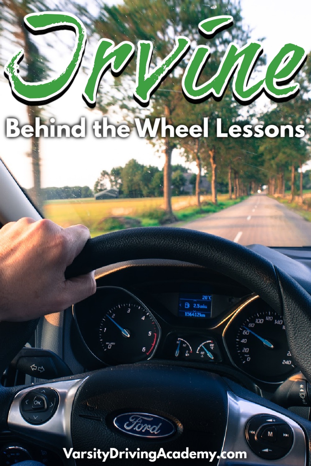 Varsity Driving Academy offers the best Irvine behind the wheel lessons to help you learn how to drive in Irvine and have the confidence to finish drivers ed in Orange County. 