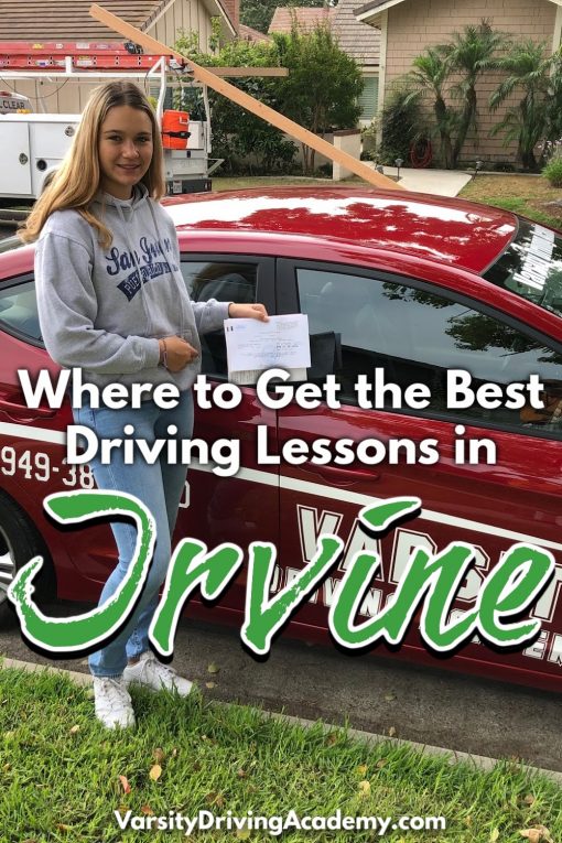 Where to Get the Best Driving Lessons in Irvine Varsity Driving Academy