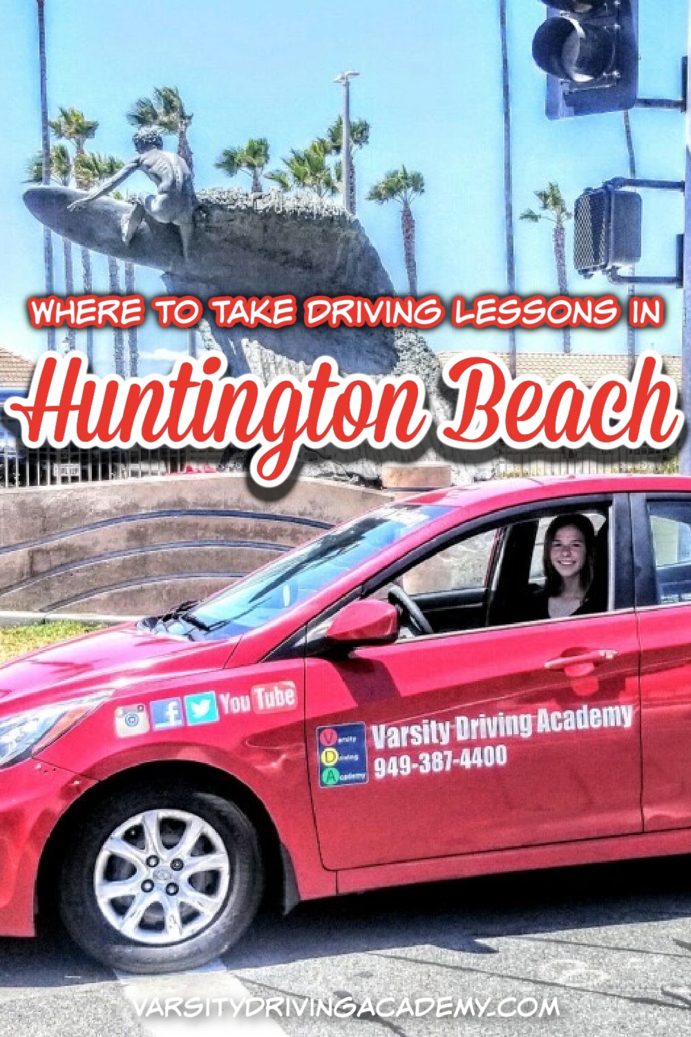 Knowing where to take driving lessons in Huntington Beach is only the beginning of the process you need to pass to get a driver’s license.