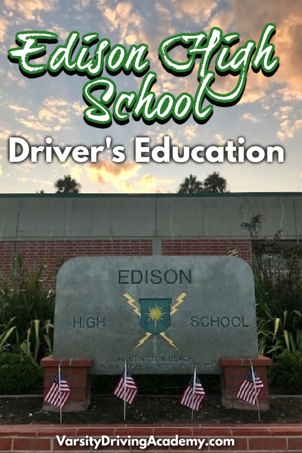 Varsity Driving Academy is the best Edison High School driver's education where students learn how to drive and how to drive safely.