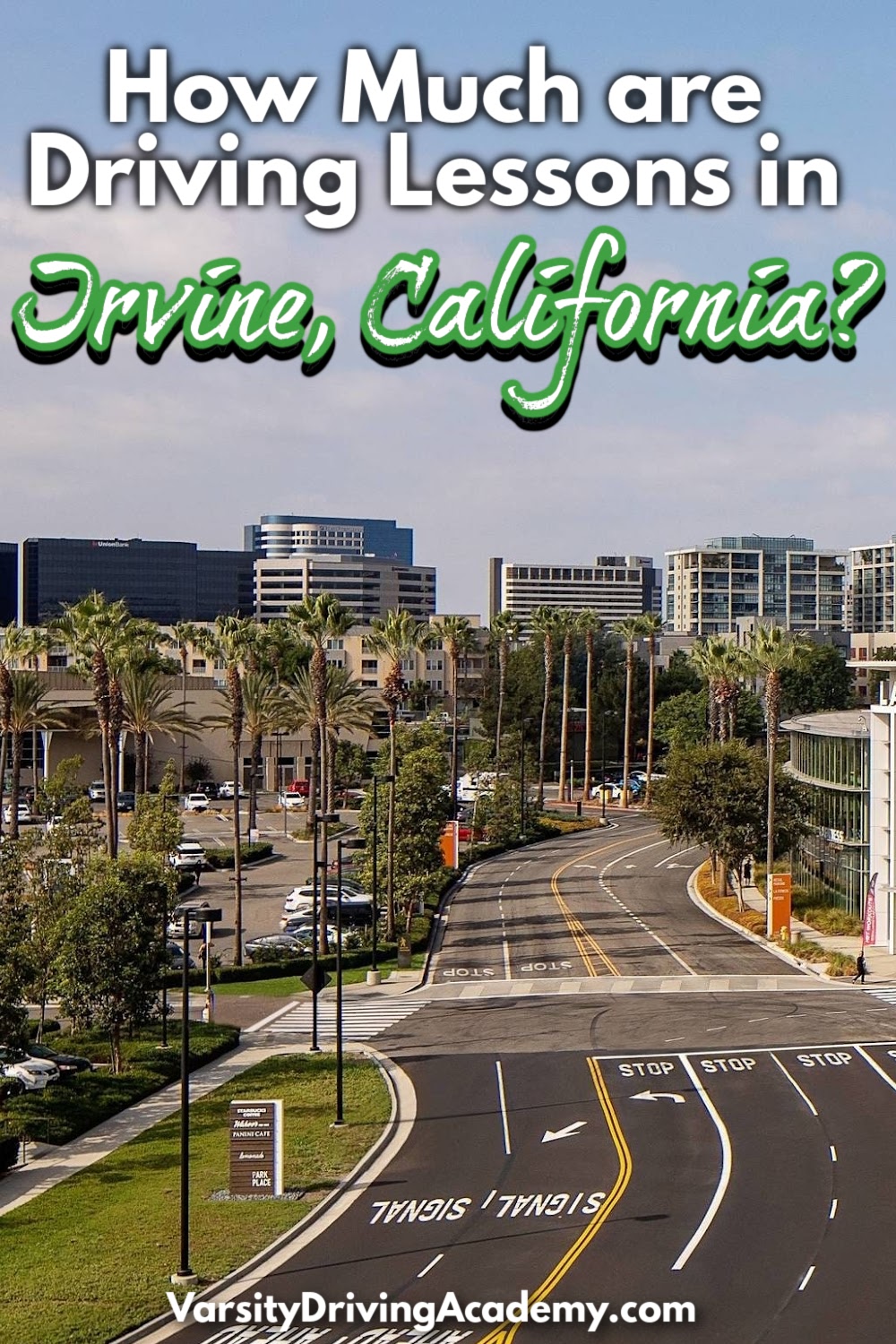 How much are driving lessons in Irvine California? Pricing is a major factor for most families, and success is important to all teens.