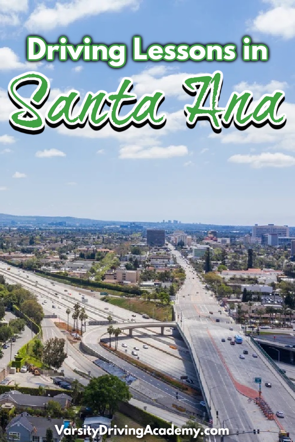 The best driving lessons in Santa Ana are available at the best driving school for teens and adults, Varsity Driving Academy.