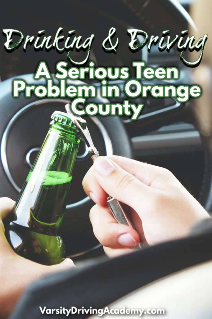 Young Adults Drinking and Driving - A Serious Problem in Orange County. How can we tackle this problem and keep our young people safe and responsible?
