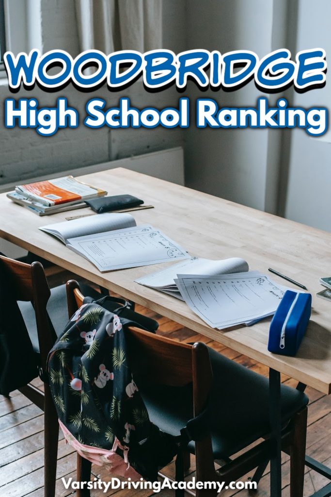 Great Schools is a nonprofit organization that ranks schools to help parents make a decision and Woodbridge High School has ranked well.