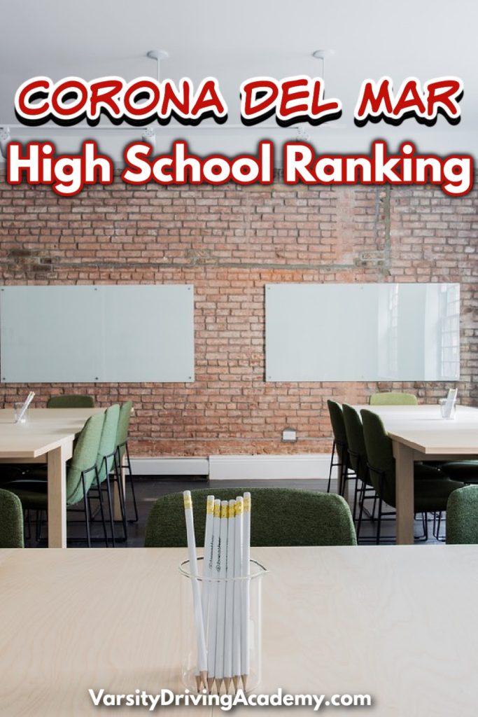 Corona del Mar High School has been ranked and reviewed compared to other California high schools and the results may interest parents in Newport Beach.