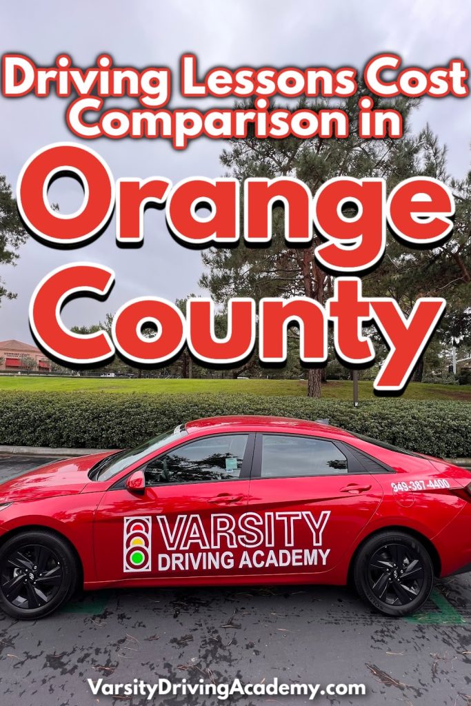 Looking for a driving school in Orange County, you’ll need to do driving lessons cost comparison in Orange County and compare services.