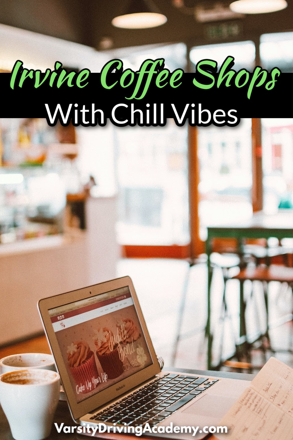 Chill with friends at one of the many Irvine coffee shops after a long day of learning or on the weekends after studying. 