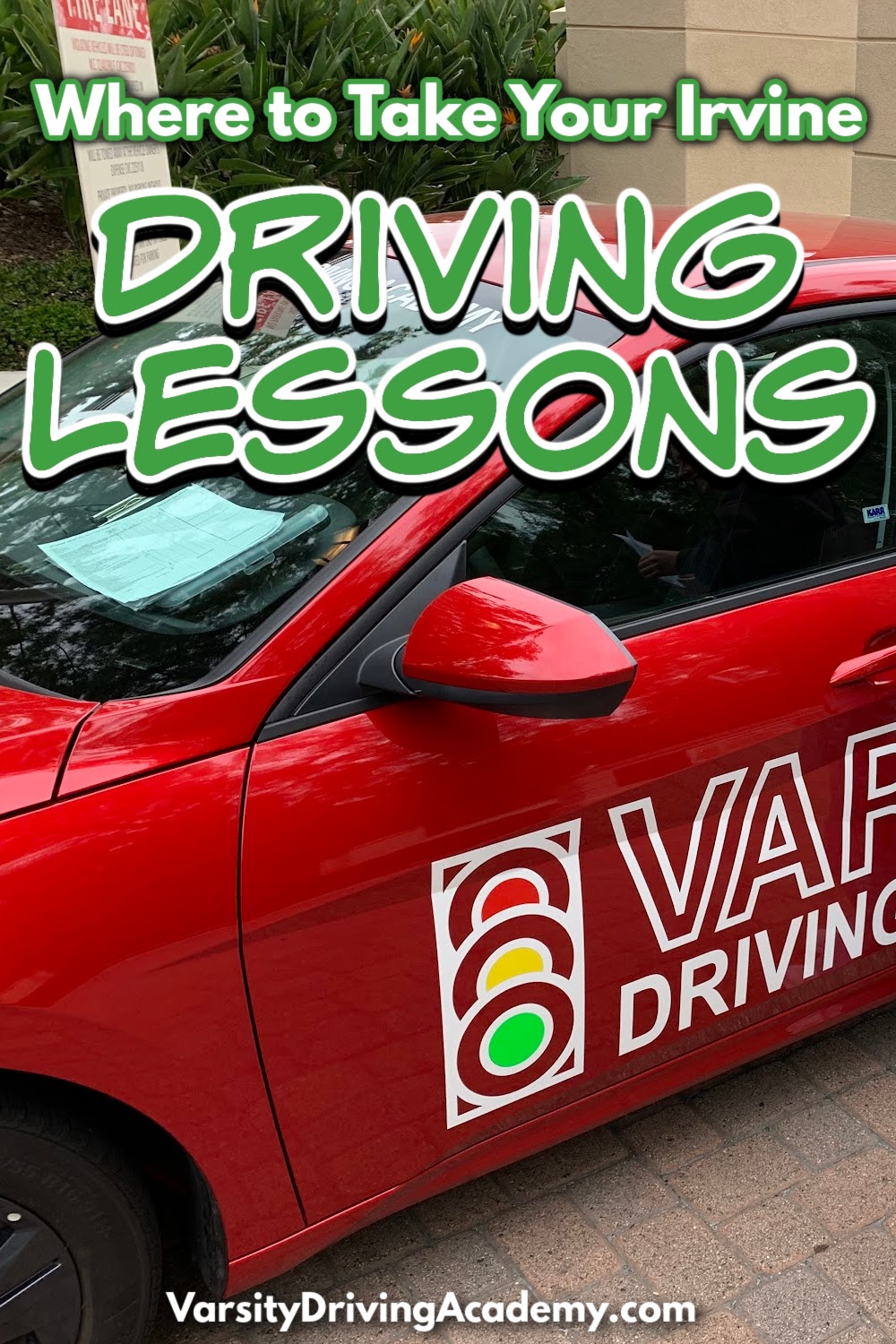 Varsity Driving Academy offers the best Irvine driving lessons for teens and adults who want or need to pass through Irvine drivers ed.