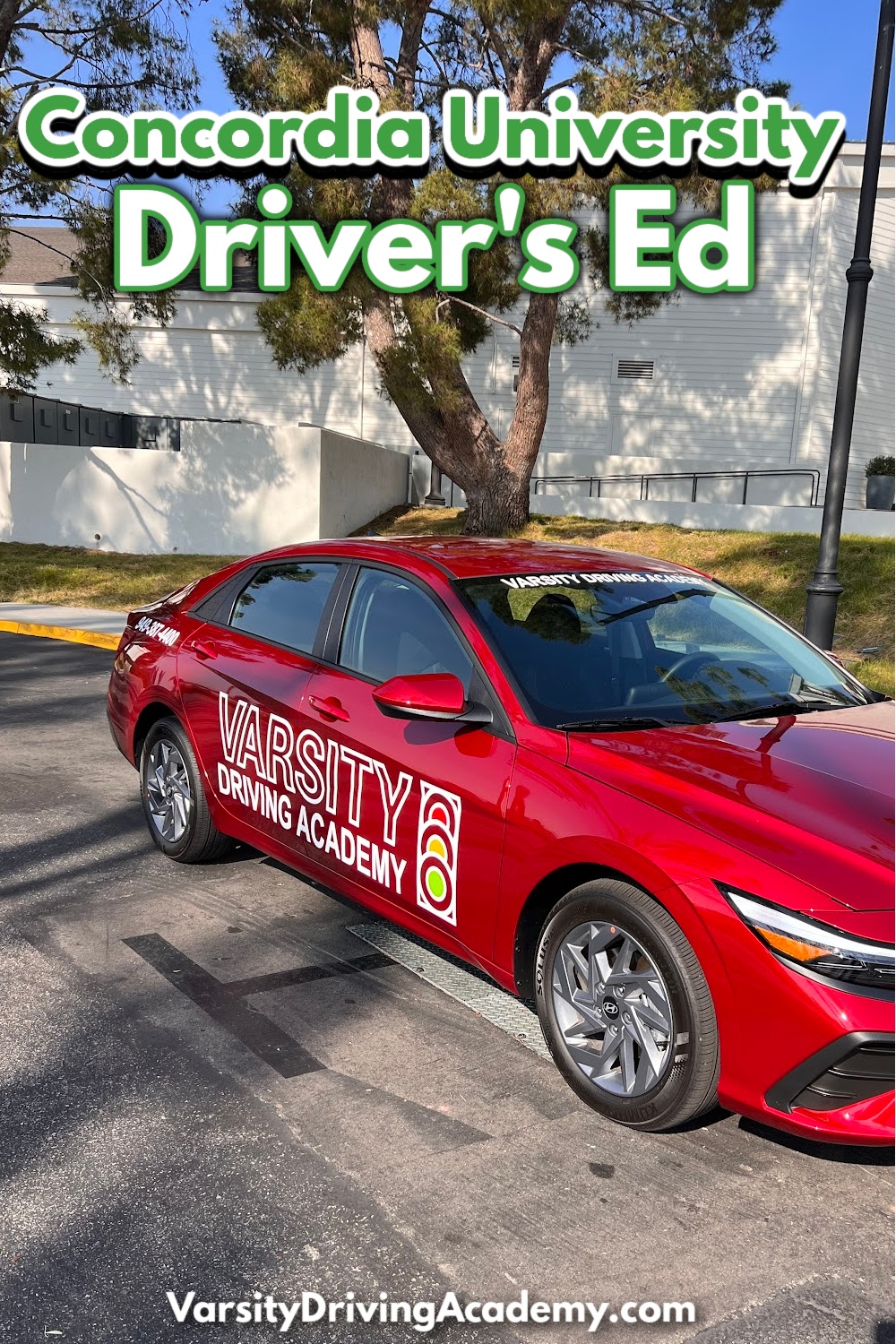 The best Concordia University driver's ed can be found at Varsity Driving Academy with a focus on defensive driving and getting a license.