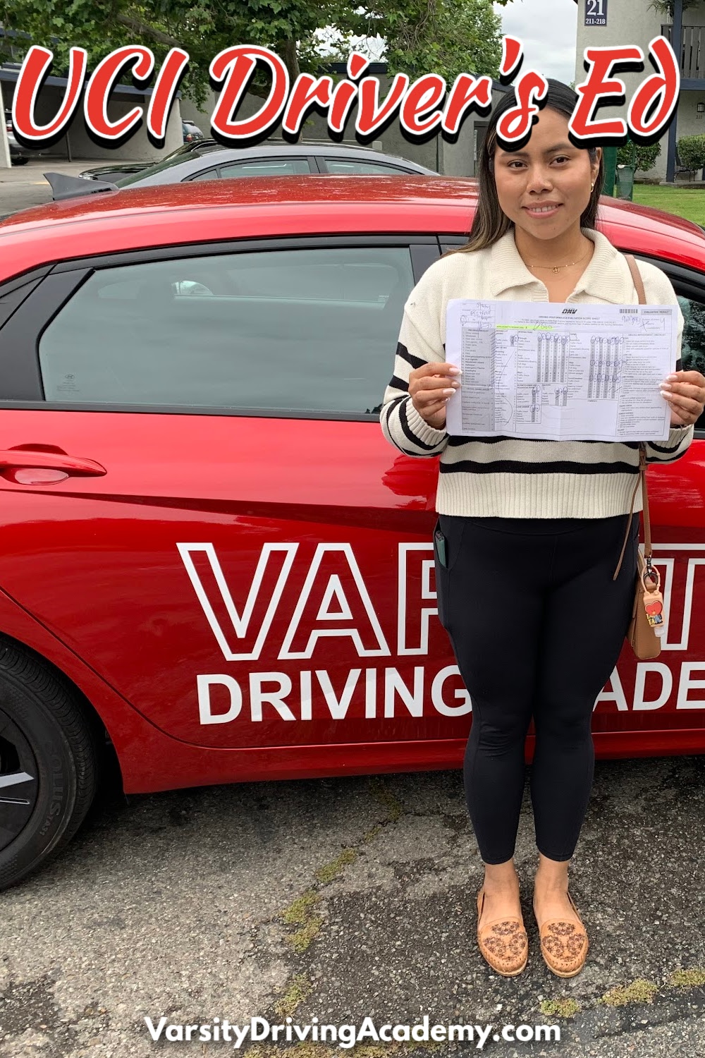 Students will learn more than just the basics of driving at Varsity Driving Academy, the best UCI driver's ed.