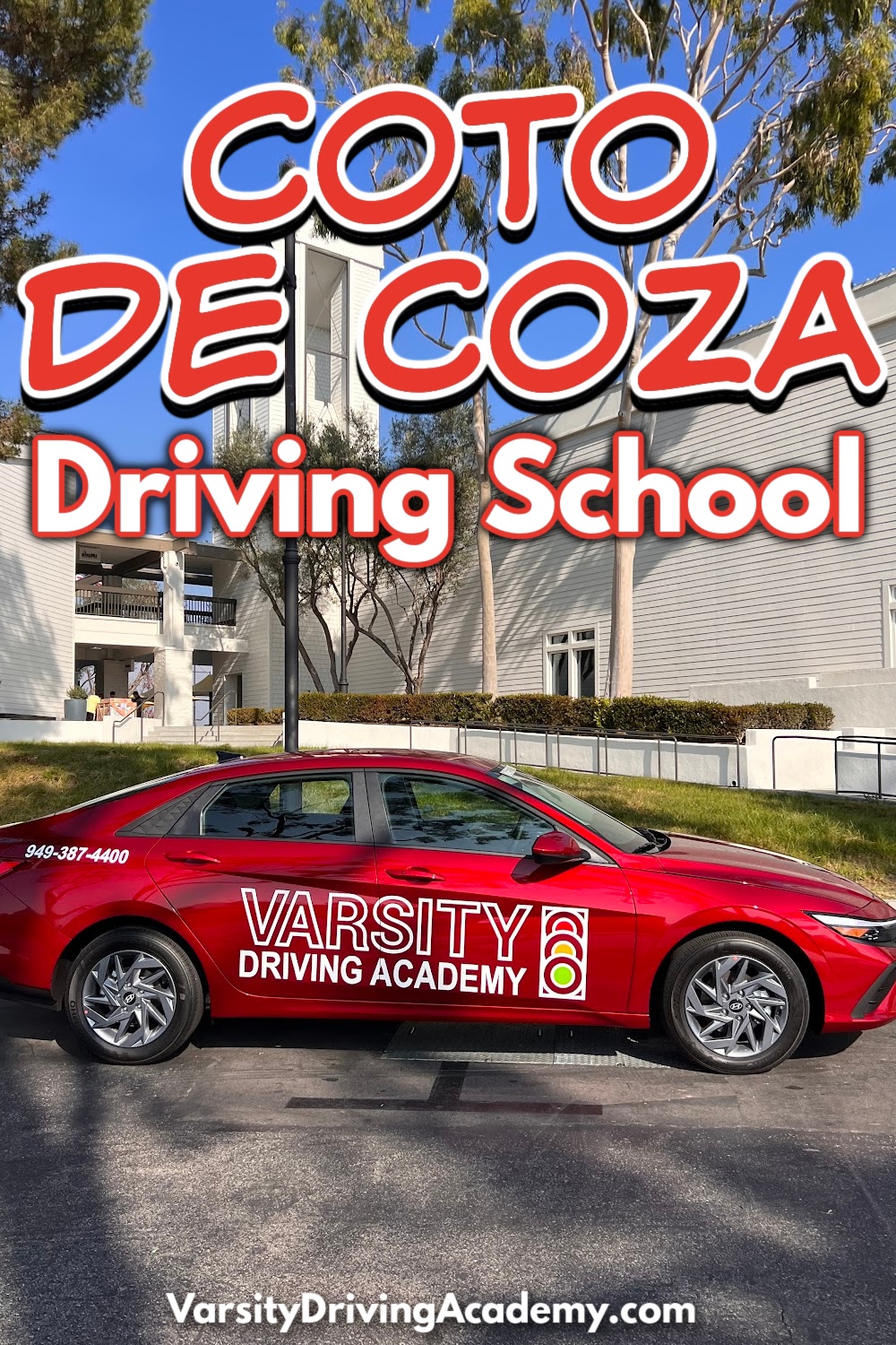 Students and adults can turn to Varsity Driving Academy for the best Coto de Coz driving school experience.
