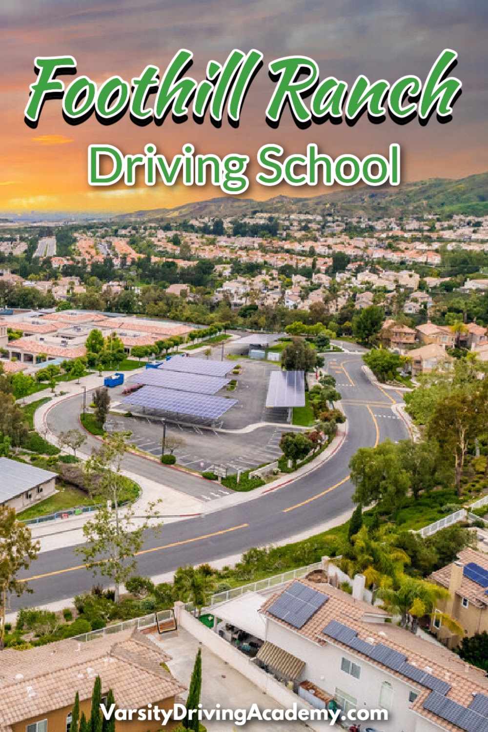 Welcome to Varsity Driving Academy, your #1 rated Foothill Ranch driving school.