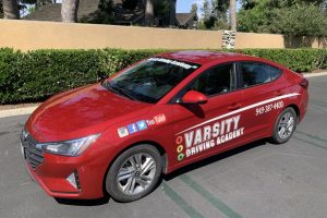 Best Driving School for Taylion High Desert Academy a Training Vehicle Parked in a Parking Lot