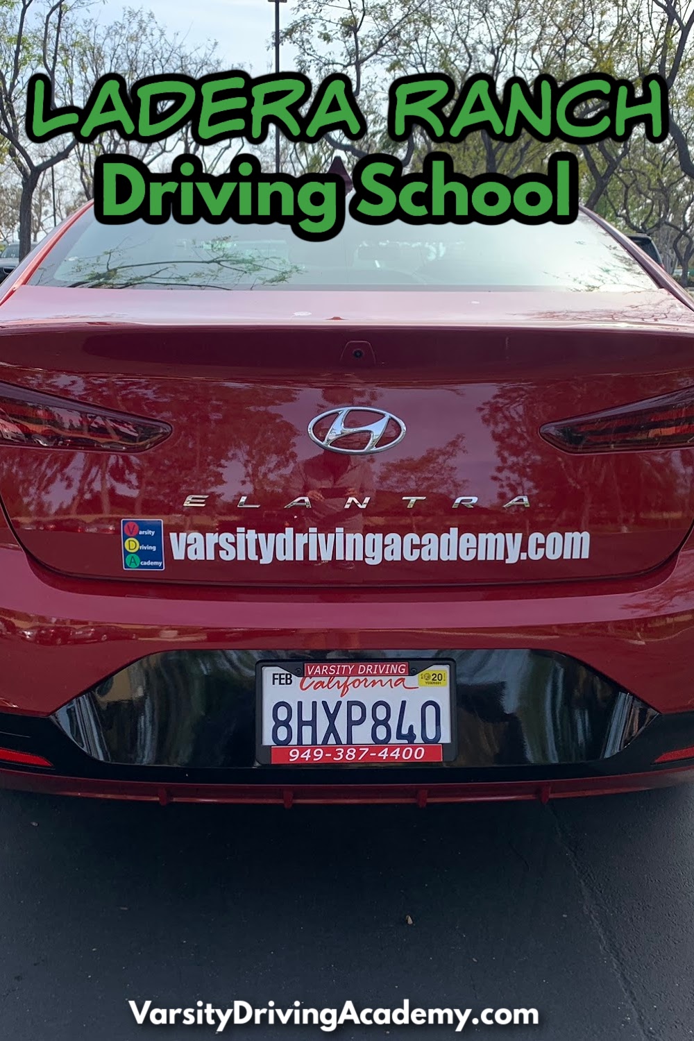 Welcome to Varsity Driving Academy, your #1 rated Ladera Ranch Driving School.