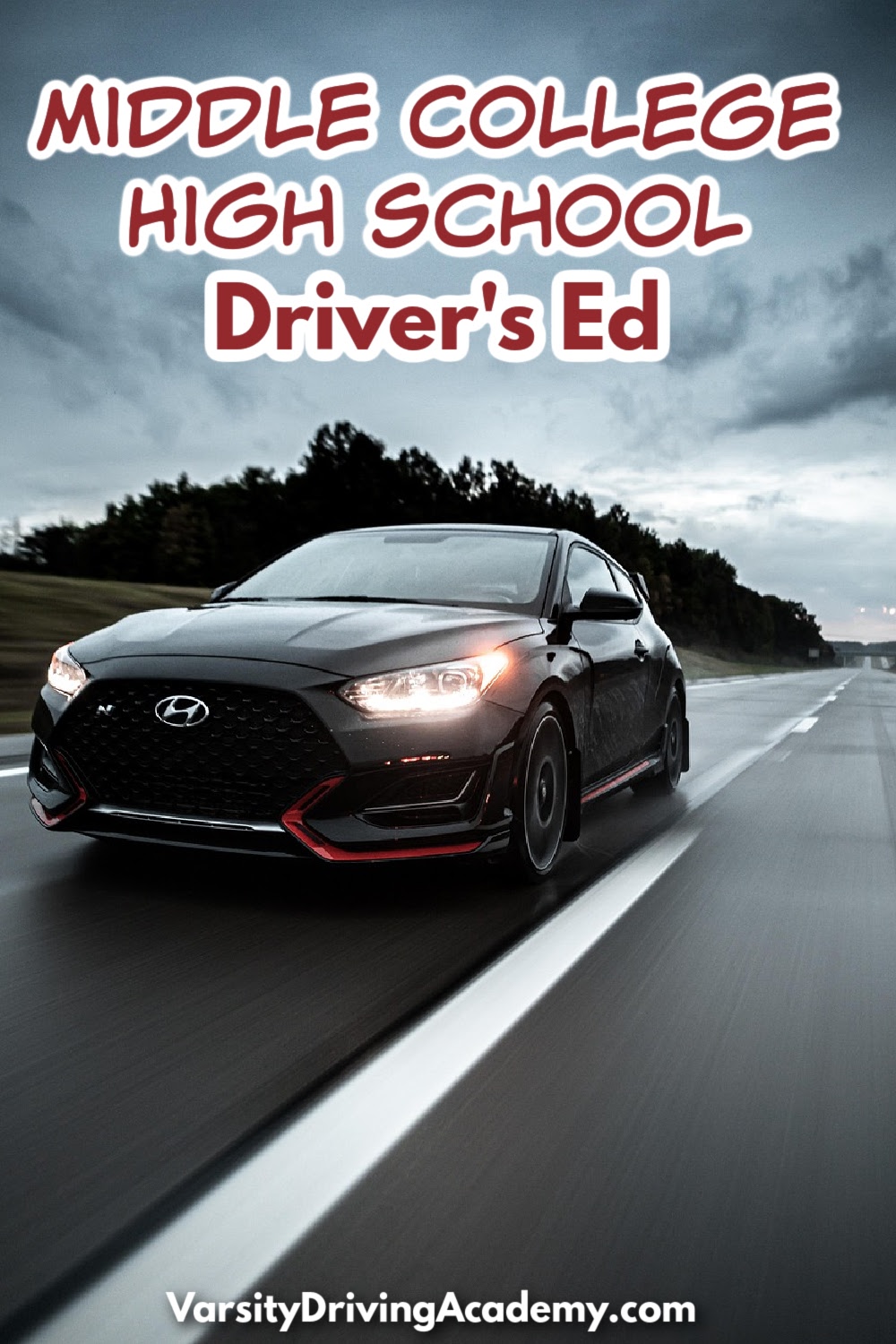 Welcome to Varsity Driving Academy, Middle College High School, your #1 rated Driver's Ed for safety and success rate amongst students.