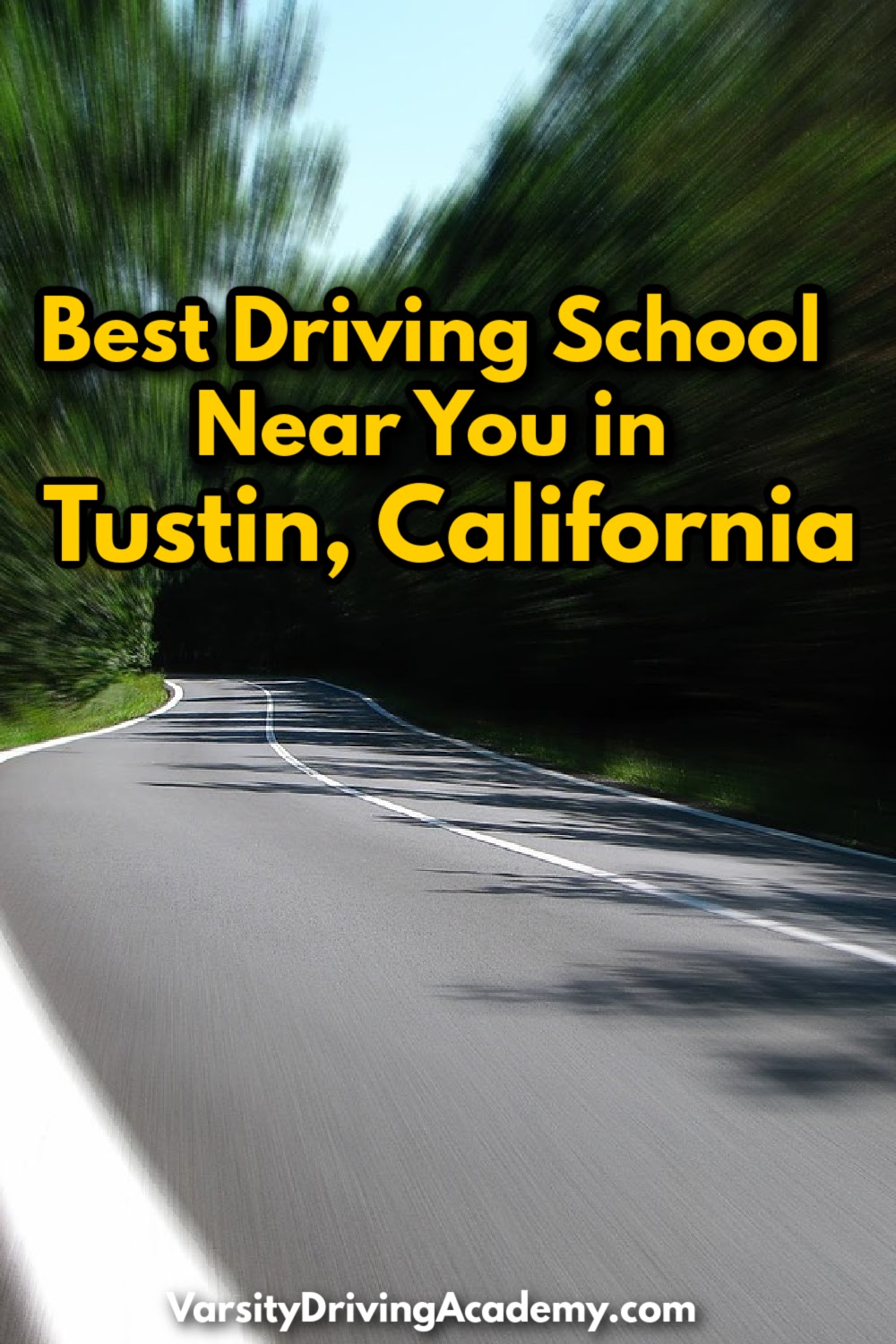 Varsity Driving Academy is the answer to “best driving school near me Tustin California” with a high success rate.