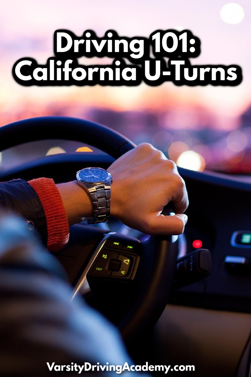 Learn the skill of making U turns properly and be prepared for any and every scenario you may be approaching while behind the wheel.