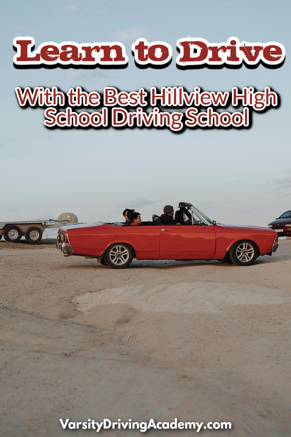 The best driving school option for Hillview High School driver's education is Varsity Driving Academy and you can get started today!
