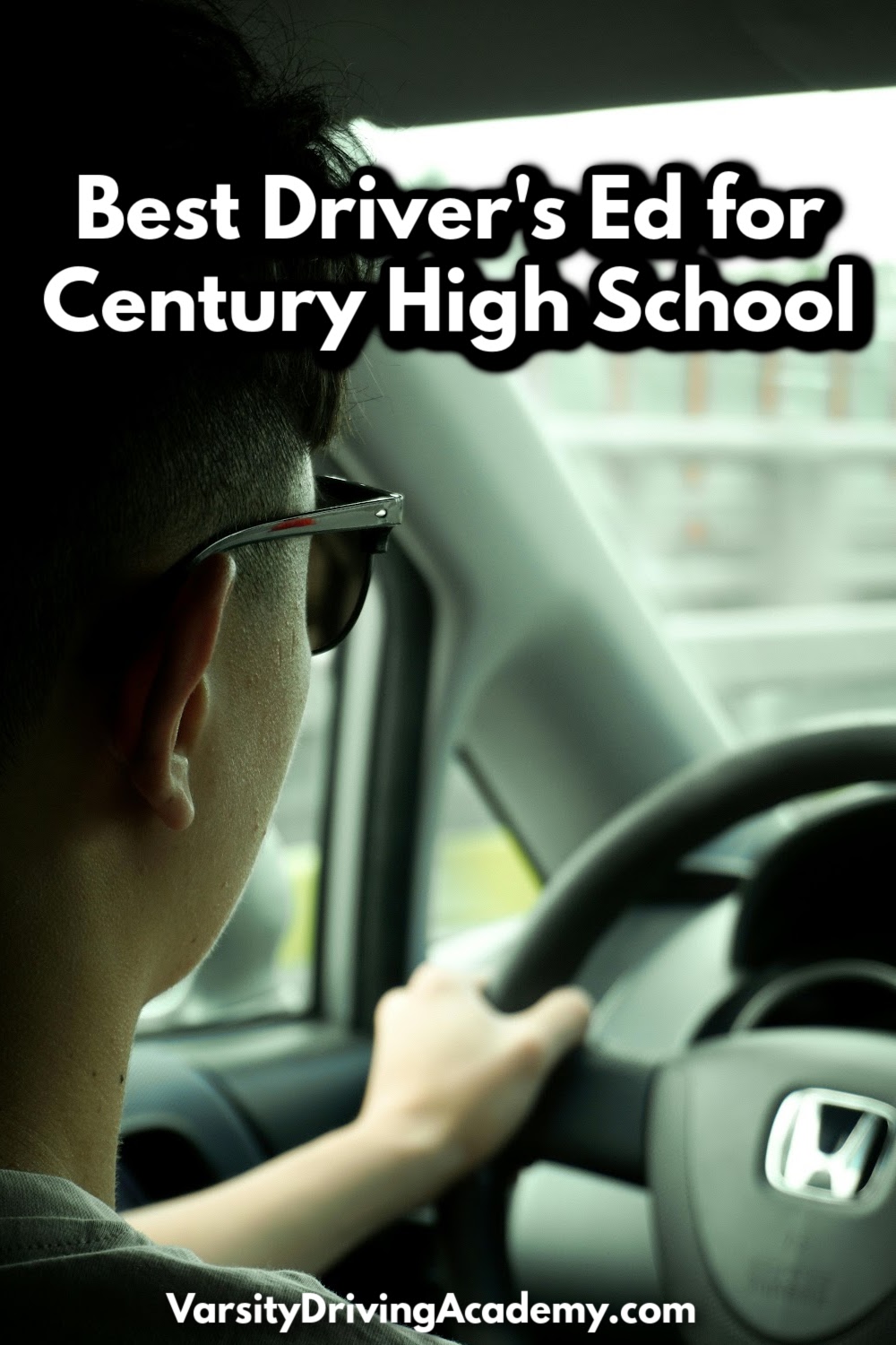 Century High School Driver's Ed is best with Varsity Driving Academy, where students learn to pass and drive defensively.