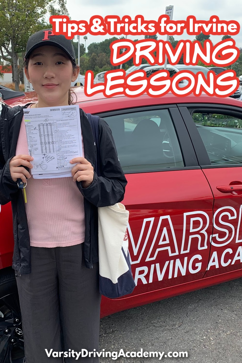 Use these Irvine driving lessons tips and tricks to help you learn how to drive at the best Irvine drivers ed for teens and adults; you can pass your DMV Behind the Wheel test the first time!