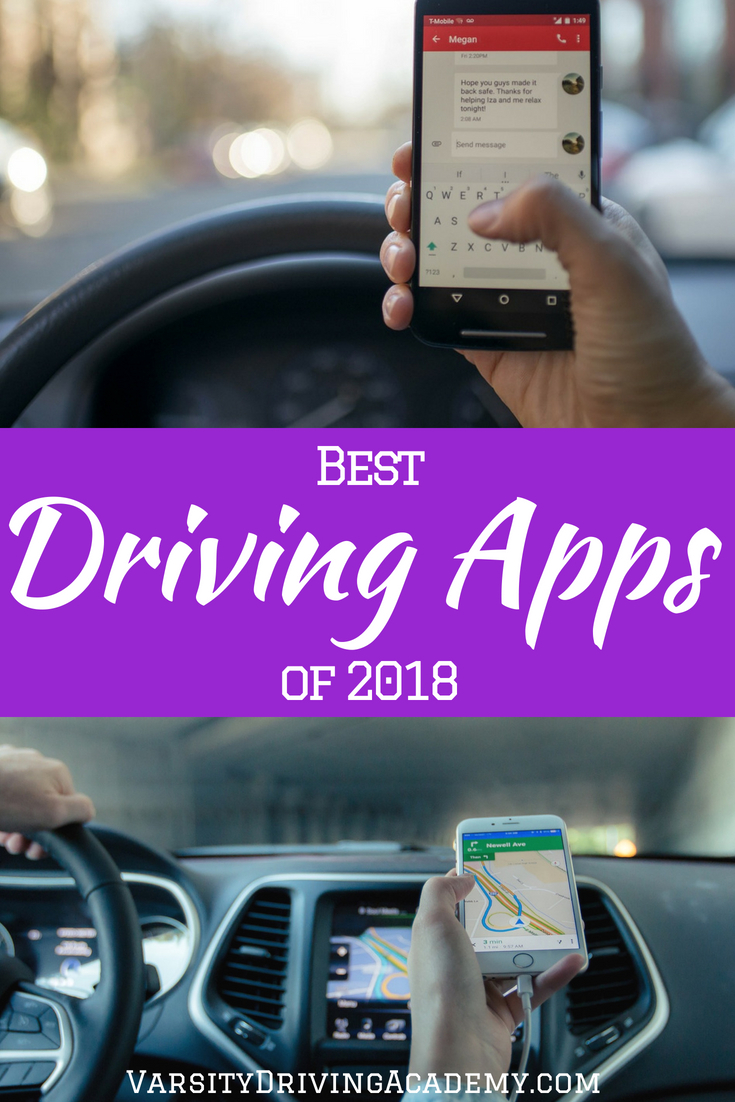 Use the best driving apps of 2018 to stay safe while you drive and remove the distraction from having your phone with you in the car.