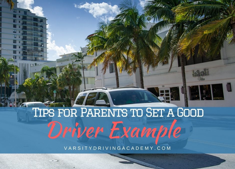 When parents set a good driver example for their teens, they not only teach their teens, they also refresh their own skills and become better drivers.