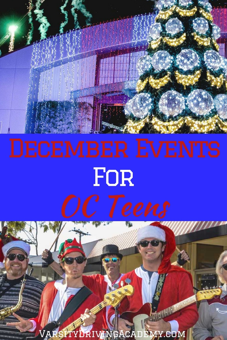 The holidays bring magic to the air and that magic also fills the many different December 2017 events for teens in Orange County.