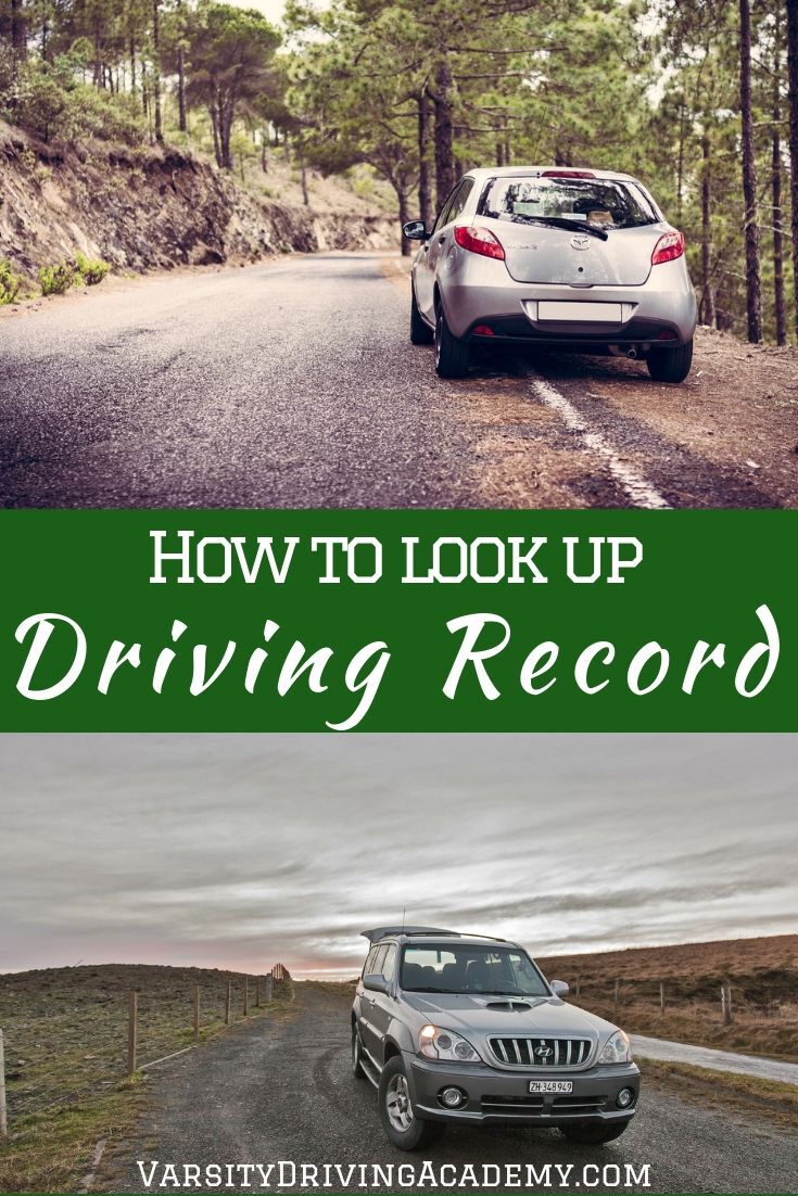 Become better informed, make corrections, and improve your driving by learning how to look up your driving record and then making adjustments.