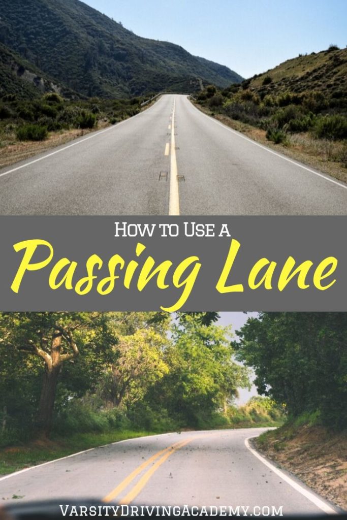 How to Use a Passing Lane Varsity Driving Academy