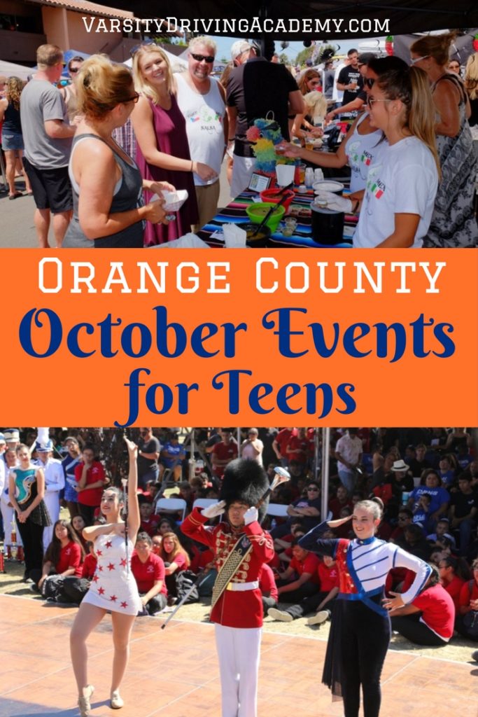 Allow your teen to attend one of the many October events in Orange County this year and trust that they’ll be surrounded by people who care.