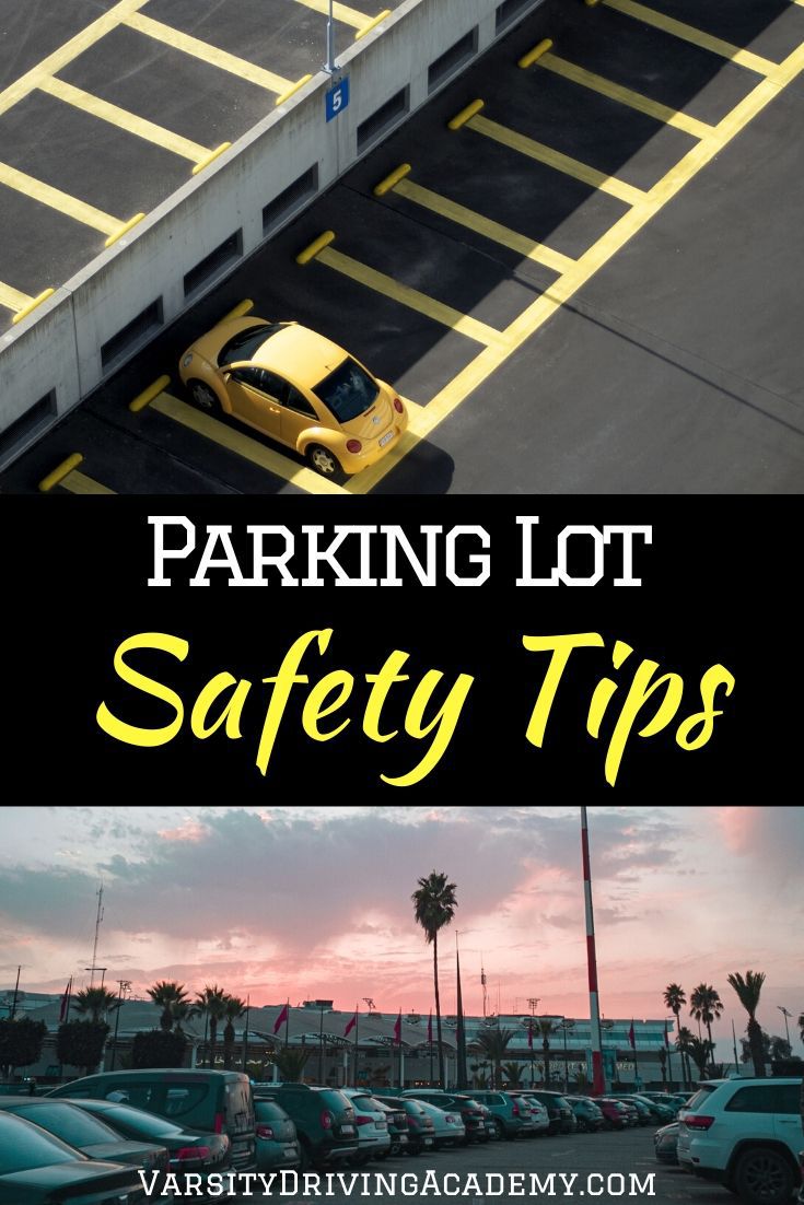 Parking Lot Driving Safety Tips