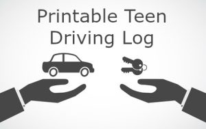 teen driving log ca
