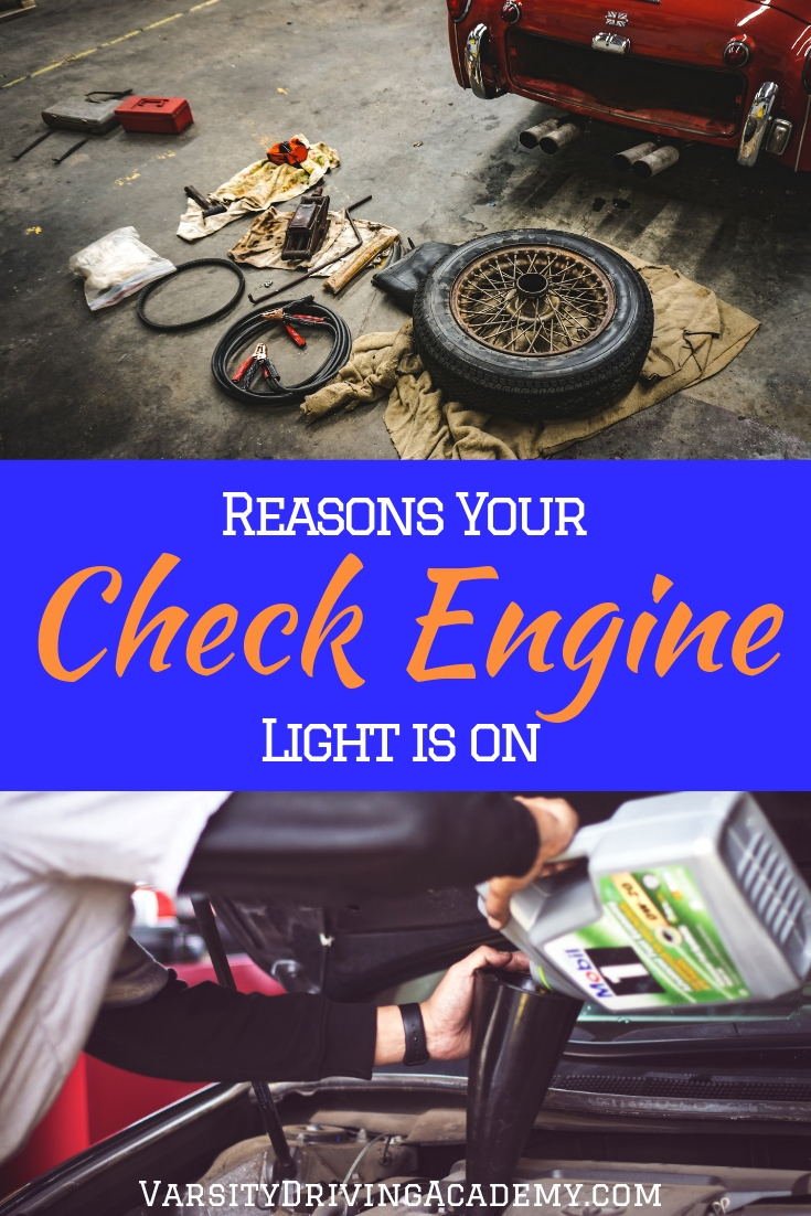 There are many different reasons your check engine light is on and it is important to know the main reasons it could come on.
