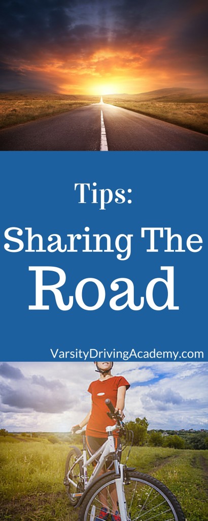 It's time for a refresher course on sharing the road with bicycles and motorcycles. Especially since May is Bicycle and Motorcycle Safety Month.