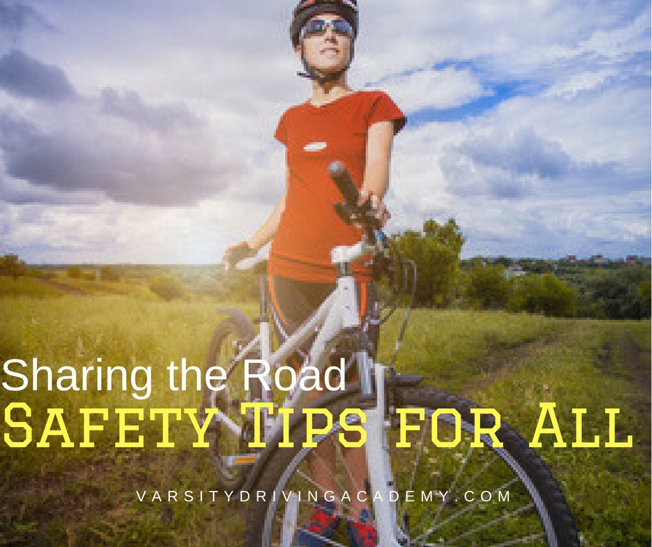 Sharing the road doesn’t just apply to cars, it applies to any and all forms of travel that may be found on the roadways.