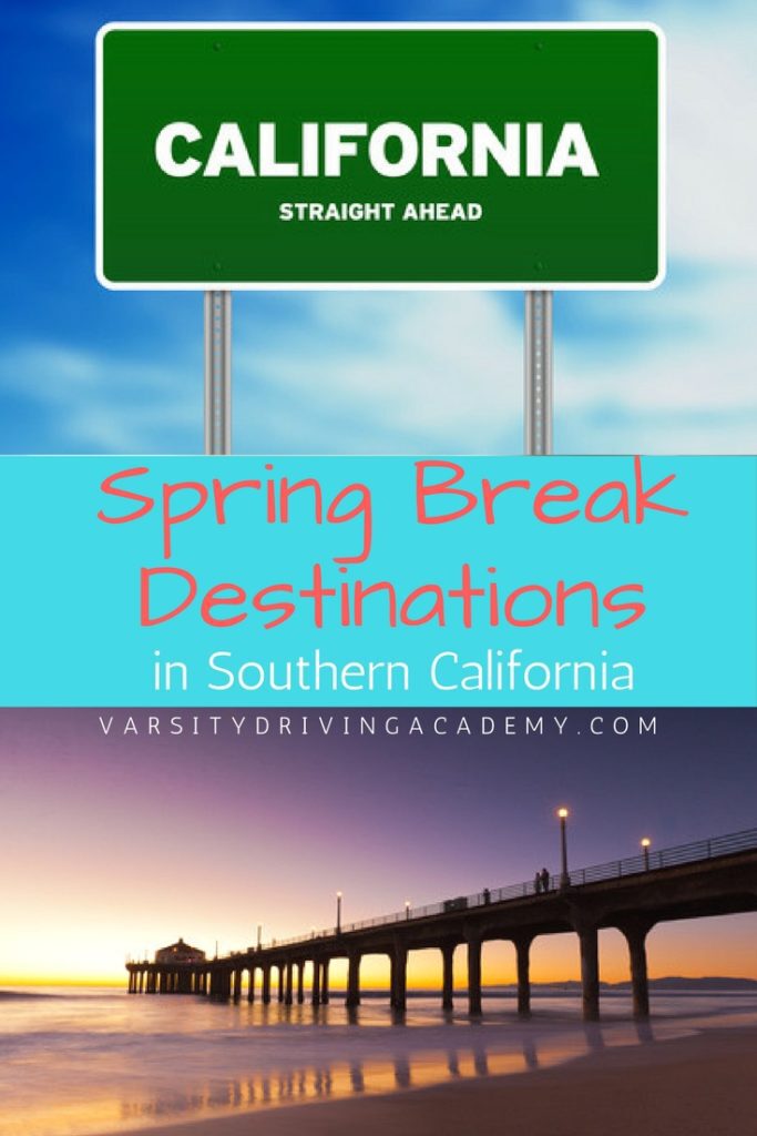 Spring Break Destinations in Southern California Varsity Driving Academy