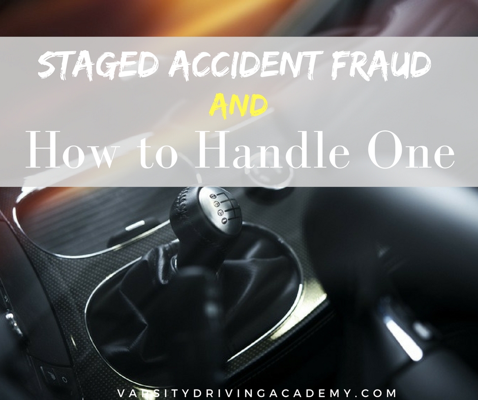 Stay alert while on the road and handle a staged accident fraud in the best ways possible to keep yourself safe and protected.