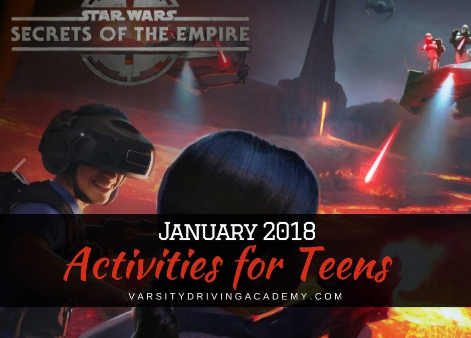 January 2018 is filled with teen activities in Orange County that help them start the year off on the right foot and continue to enjoy the season.