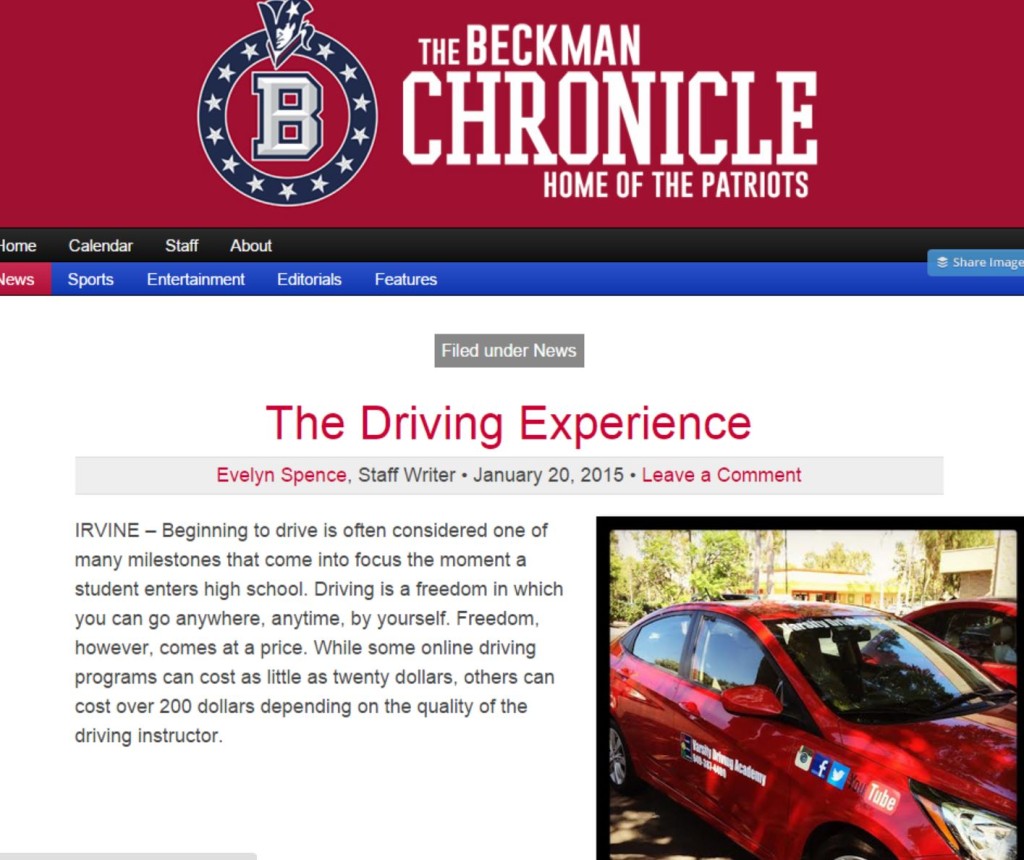 Varsity Driving Academy In The Media Varsity Driving Academy Varsity Driving Academy In The Media Varsity Driving Academy