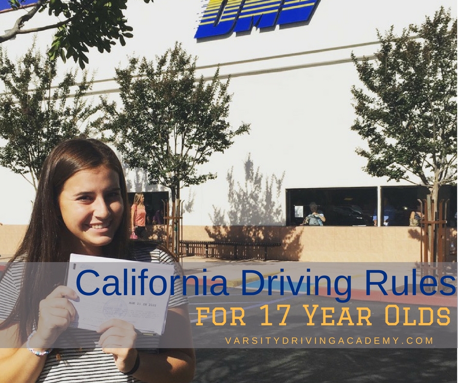 California driving rules for 17 year olds are added to the driving rules we must all follow to ensure a safe learning experience for teens.