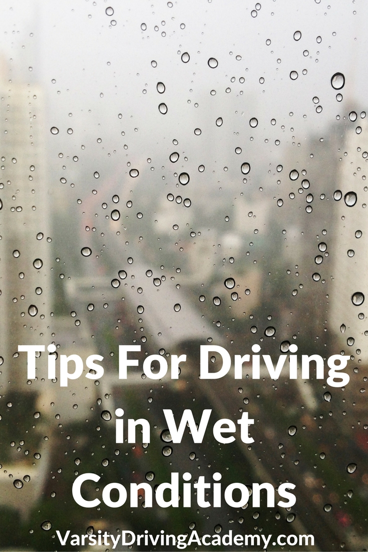 Using tips for driving in wet conditions will help you make it through the rainy season safely and with confidence while behind the wheel.