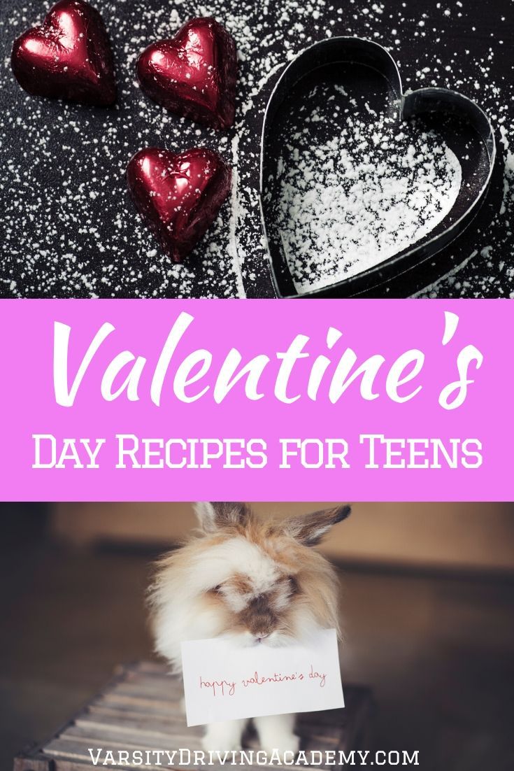 Valentine’s Day recipes for teens are sweet, delicious, and make great Valentine’s Day gifts for school and for those you care about.