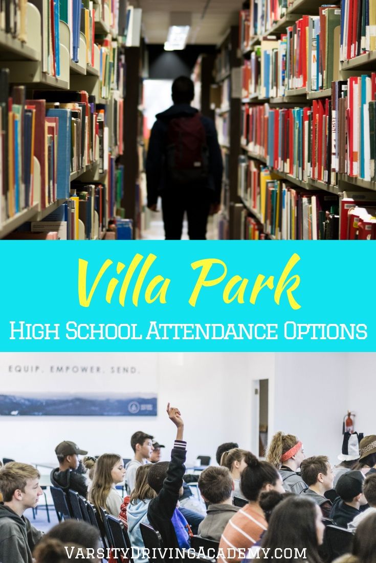 There aren’t many Villa Park high school attendance options but the option is among the best in California for high school.
