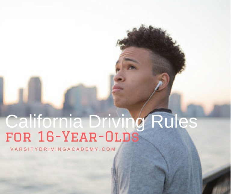 California Driving Rules for 16 Year Olds VDA Driving School 1 in OC