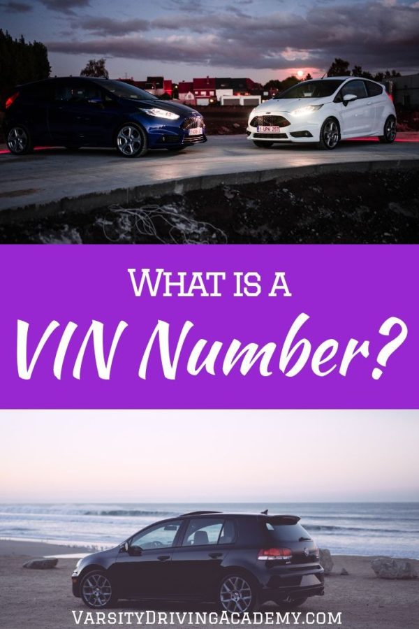 What is a VIN Number? VIN Number Meaning Varsity Driving Academy